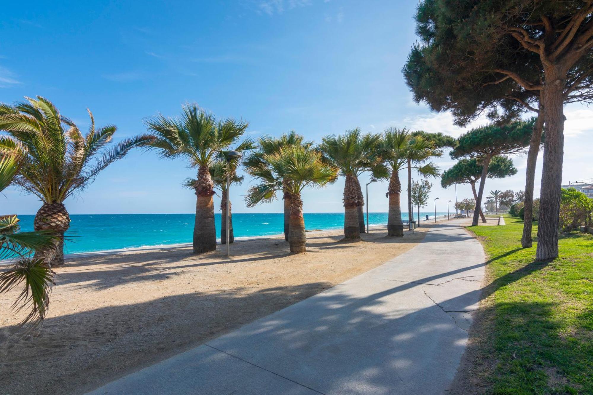 Homeholidaysrentals Atico Ocean Pineda de Mar Buitenkant foto